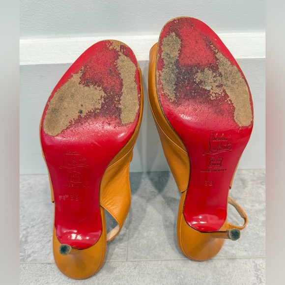 Christian Louboutin Sling Shoe Size 38 - Picture 4 of 5